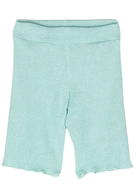 Aqua green girl cyclist MC2 SAINT BARTH | KIRA00101234F/MAVERDE ACQUA